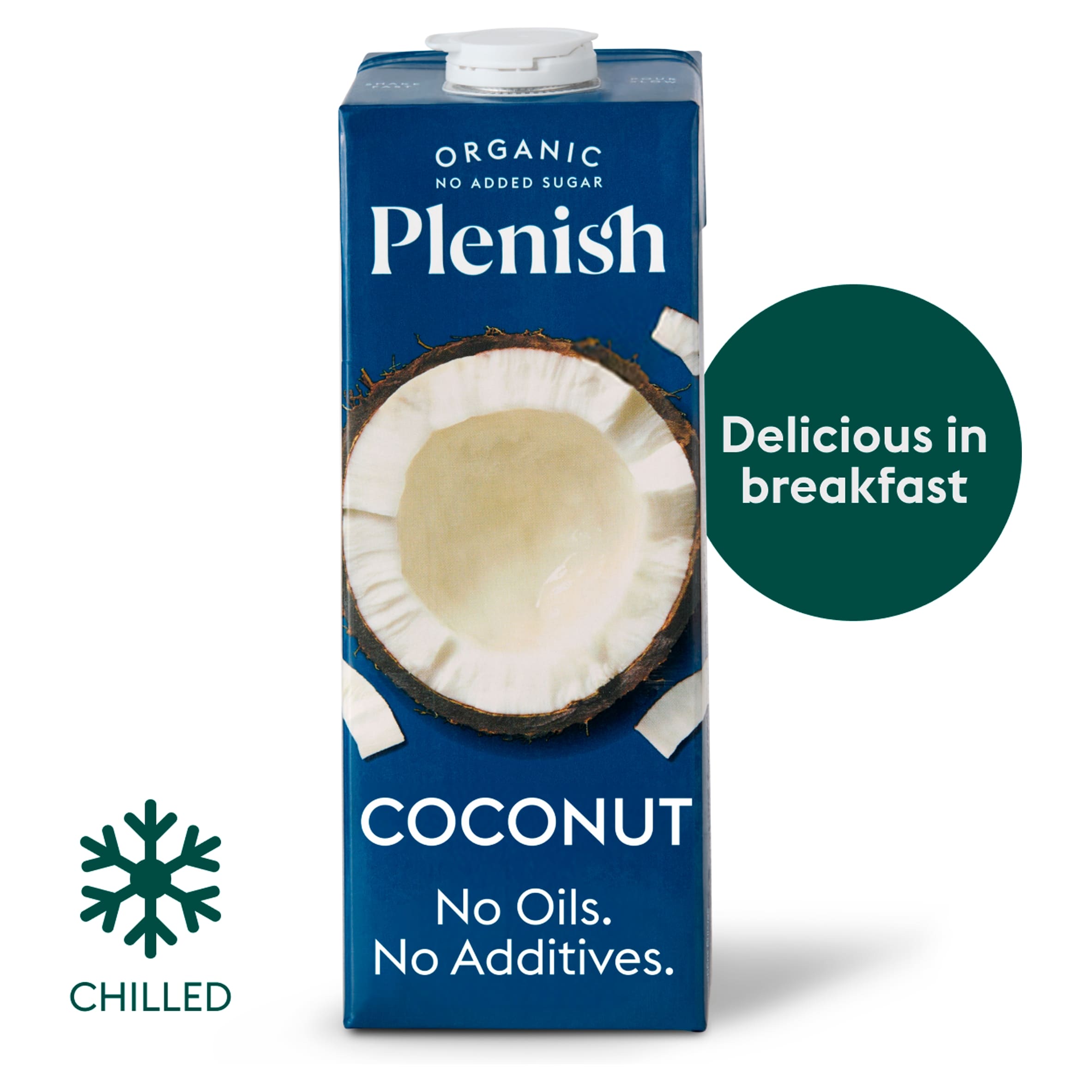 Plenish Organic Coconut Chilled Longlife Dairy Free Drink 1L