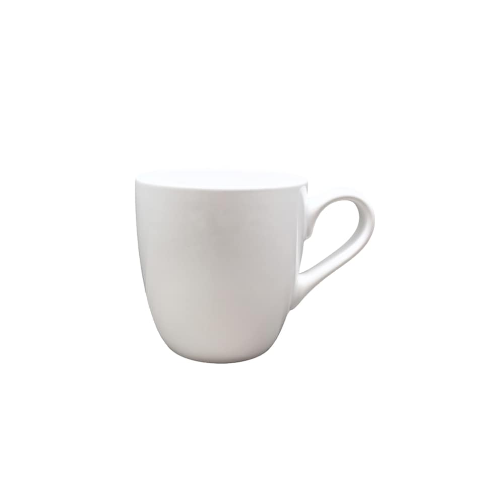 F&F Home White Turin Set of 4 Mugs