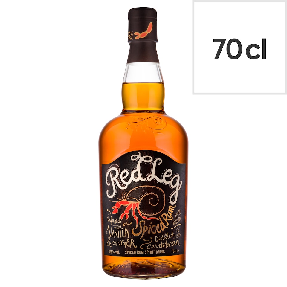 Red Leg Spiced Rum 70Cl