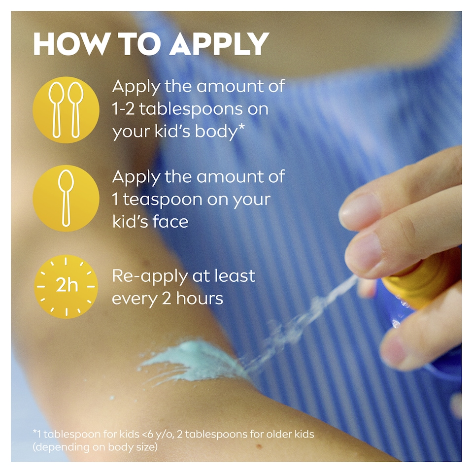 image 1 of NIVEA SUN Kids Protect & Care Coloured Sun Cream Spray SPF50+ 200ml