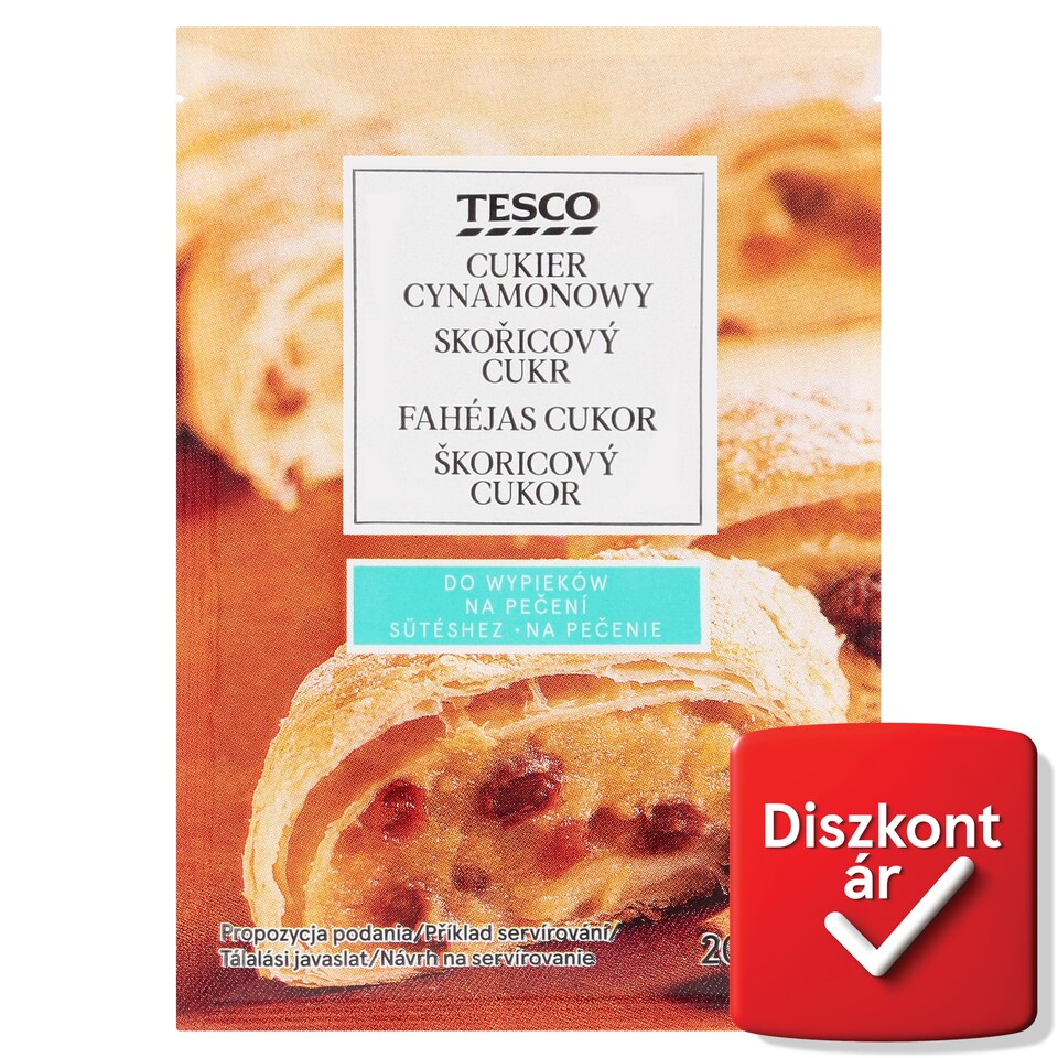 Tesco Cinnamon Sugar 20 g