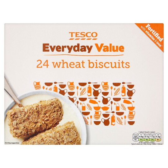Tesco Every Day Wheat Biscuits Cereal 24 Pack Tesco Groceries tesco-every-day-wheat-biscuits-cereal-24-pack-tesco-groceries