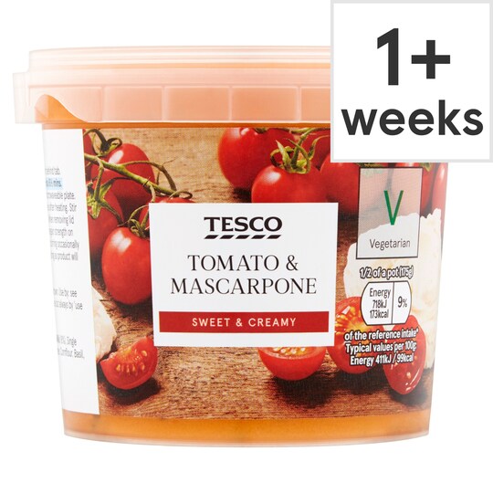 Tesco Tomato And Mascarpone Sauce 350G Tesco Groceries