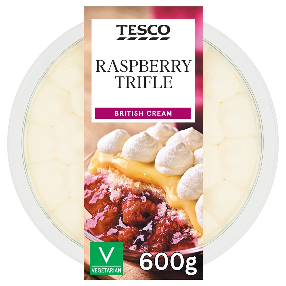 Tesco Raspberry Trifle 600G