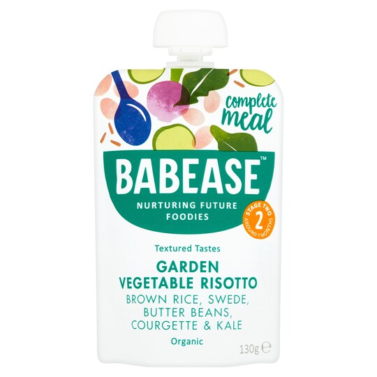 Babease Garden Vegetable Risotto 130G Tesco Groceries