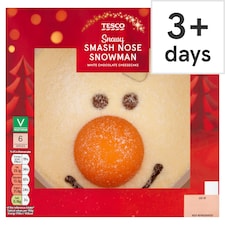 Tesco Smash Nose Snowman Cheesecake 550G