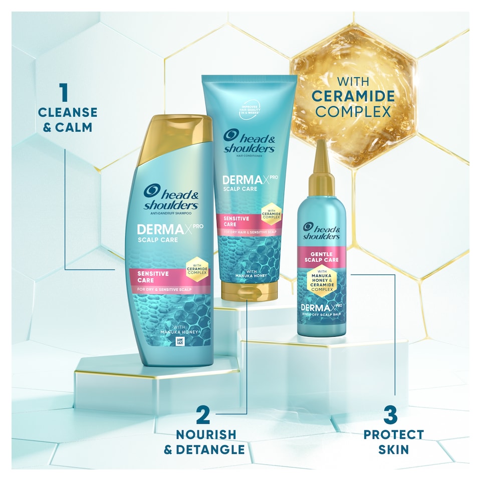 image 1 of Head & Shoulders DermaXPro Gentle Scalp Care Rinse off Scalp Balm 145ml