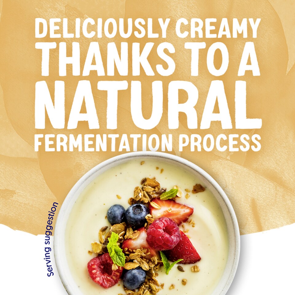 image 1 of Alpro Vanilla Dairy Free Soya Yoghurt Alternative 500g