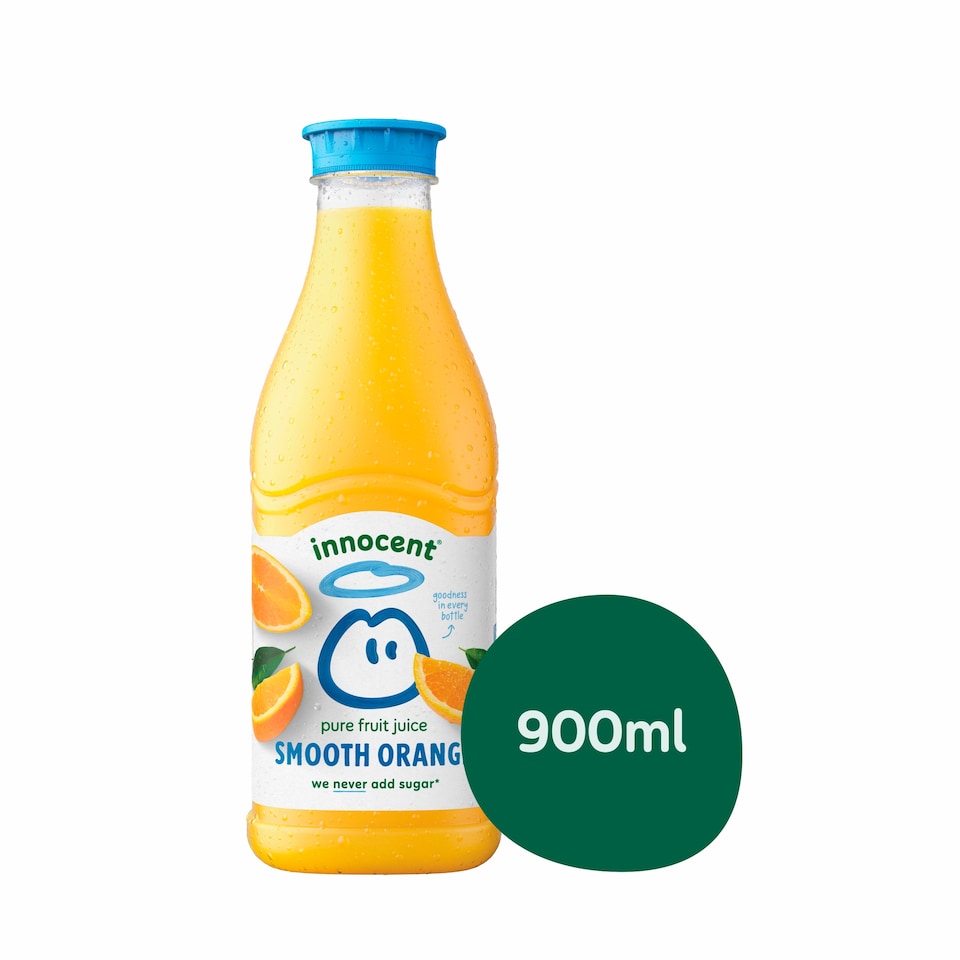 image 1 of Innocent Smooth Orange Juice 900ml