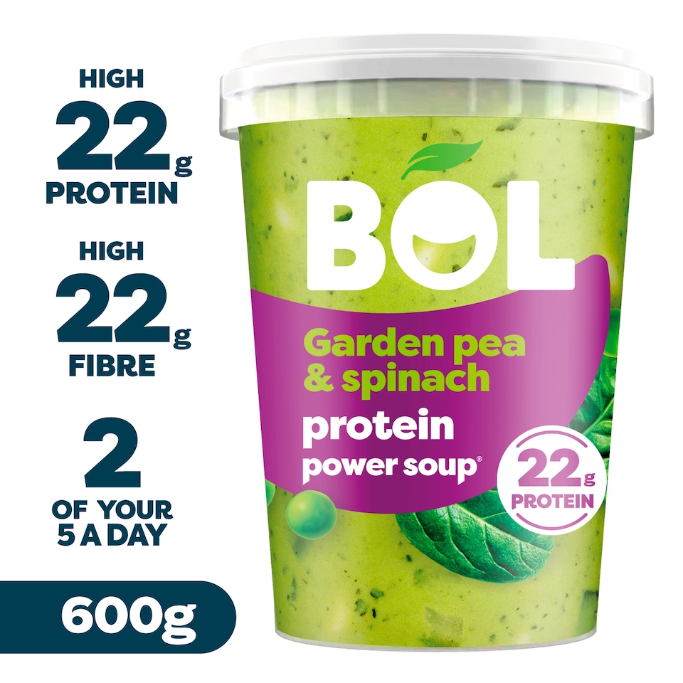 image 1 of Bol Protein Power Soup - Garden Pea & Spinach 600g