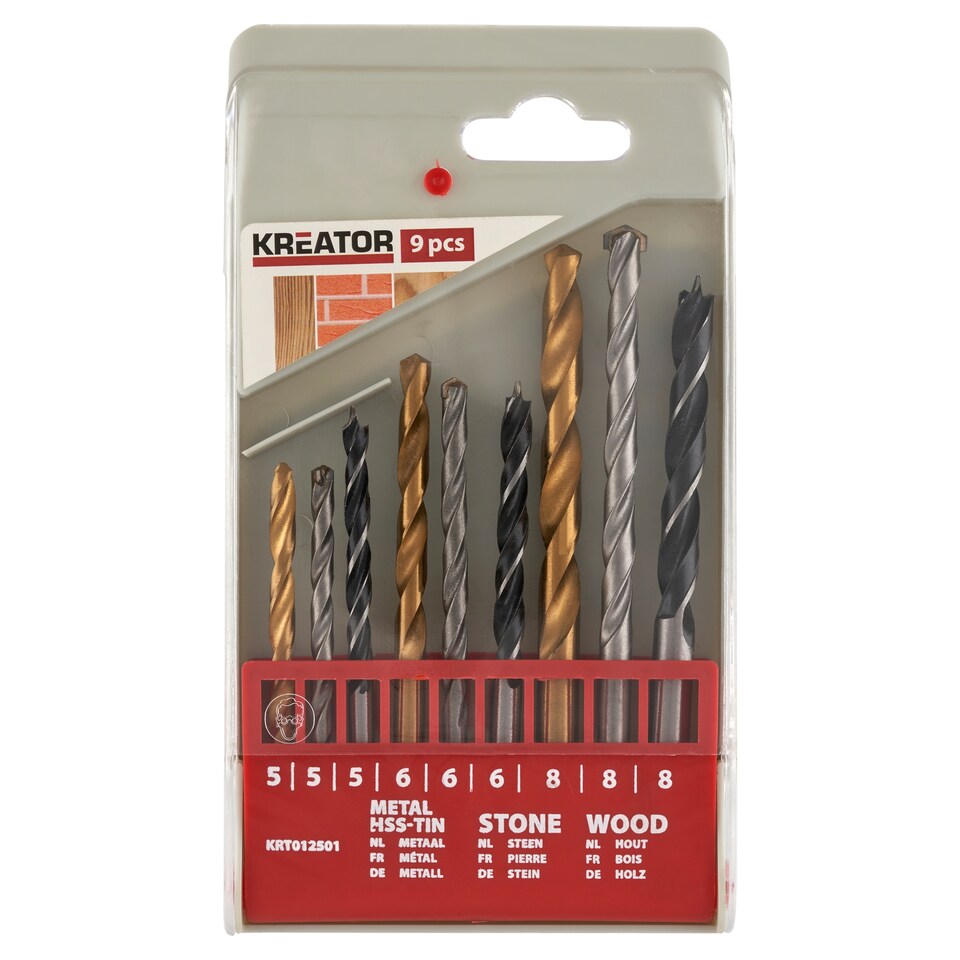 Kreator Vrtáky 9 ks