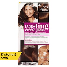 L'Oréal Paris Casting Creme Gloss, semipermanentná farba 535 ČOKOLÁDOVÁ, 48 +72 +60 ml