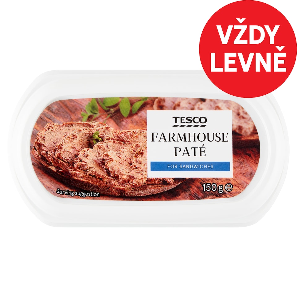 Tesco Farmářská paštika 150g