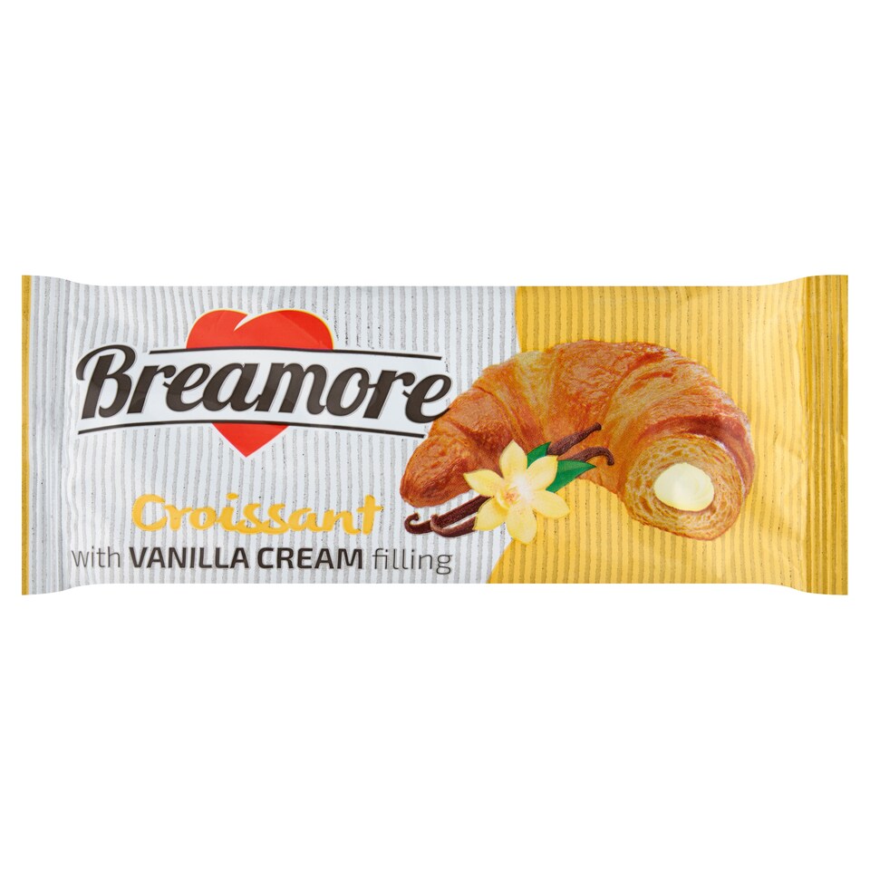 obrázok 1 z Breamore Croissant plnený náplňou s vanilkovou príchuťou 55 g