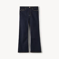F&F Contour High Rise Bootcut Jeans in Navy