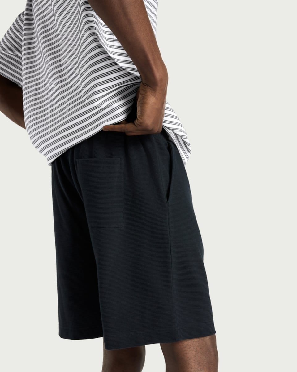image 1 of F&F Cotton Rich Striped Short Pyjama Set in Multi