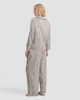 image 3 of F&F CoolEase™ Satin Leopard Print Revere Pyjamas in Multi Brown