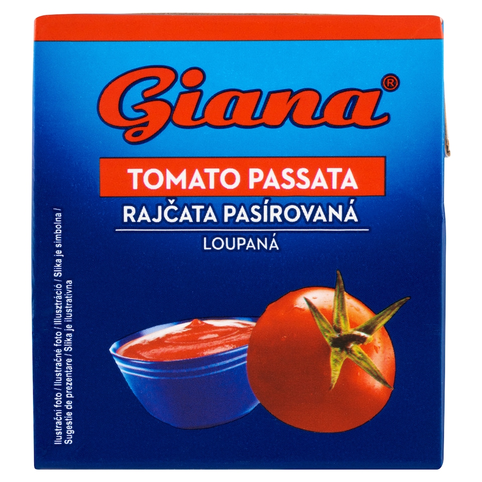 Obrázek 1 pro produkt Giana Rajčata pasírovaná loupaná 500g