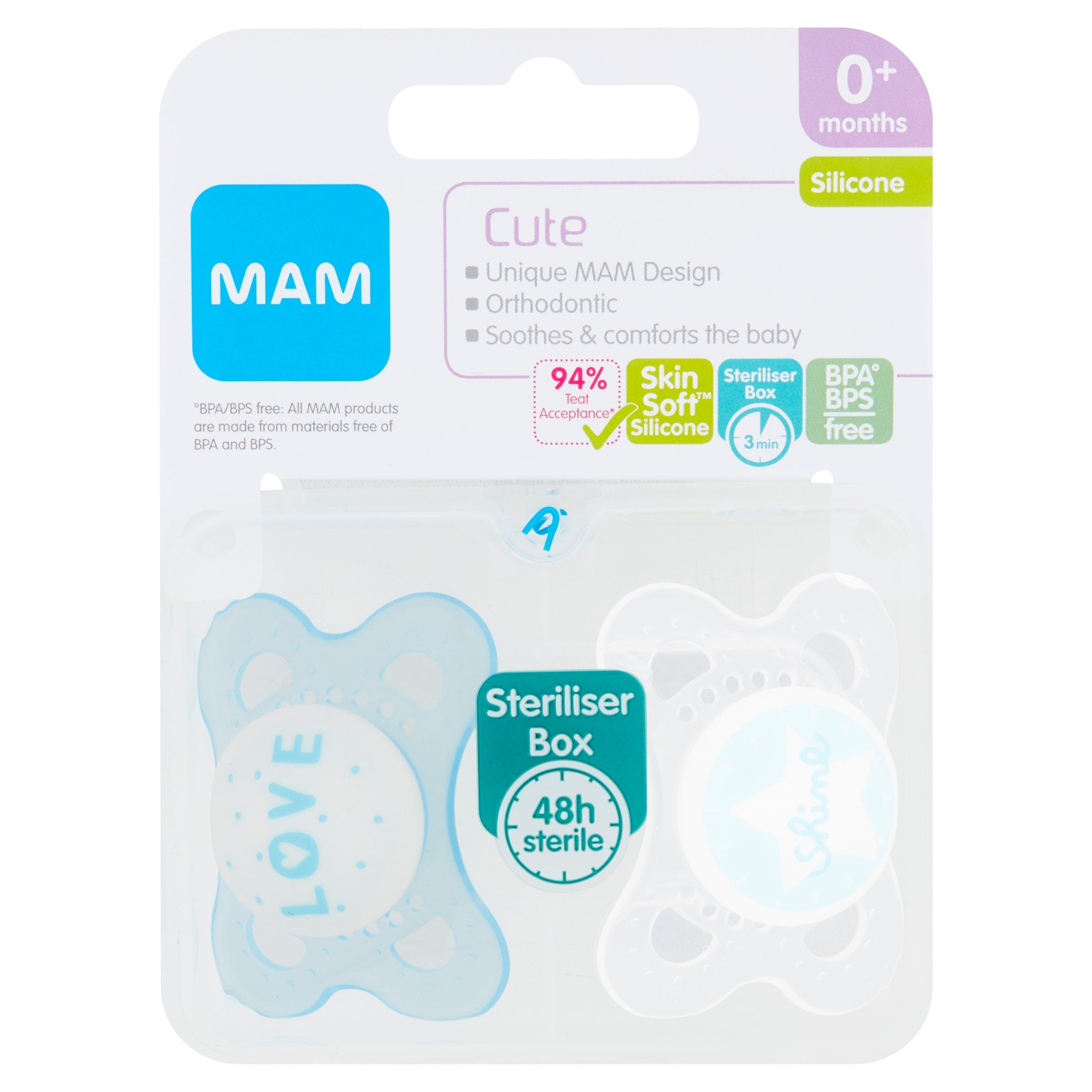 mam tiny soothers