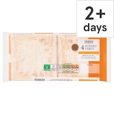 Tesco Potato Farls 4 Pack