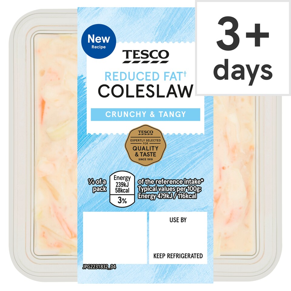 Tesco Reduced Fat Coleslaw 300g (C)