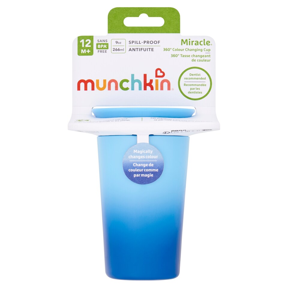 image 1 of Munchkin Mircle 360 Colour Change Cup 12 Month