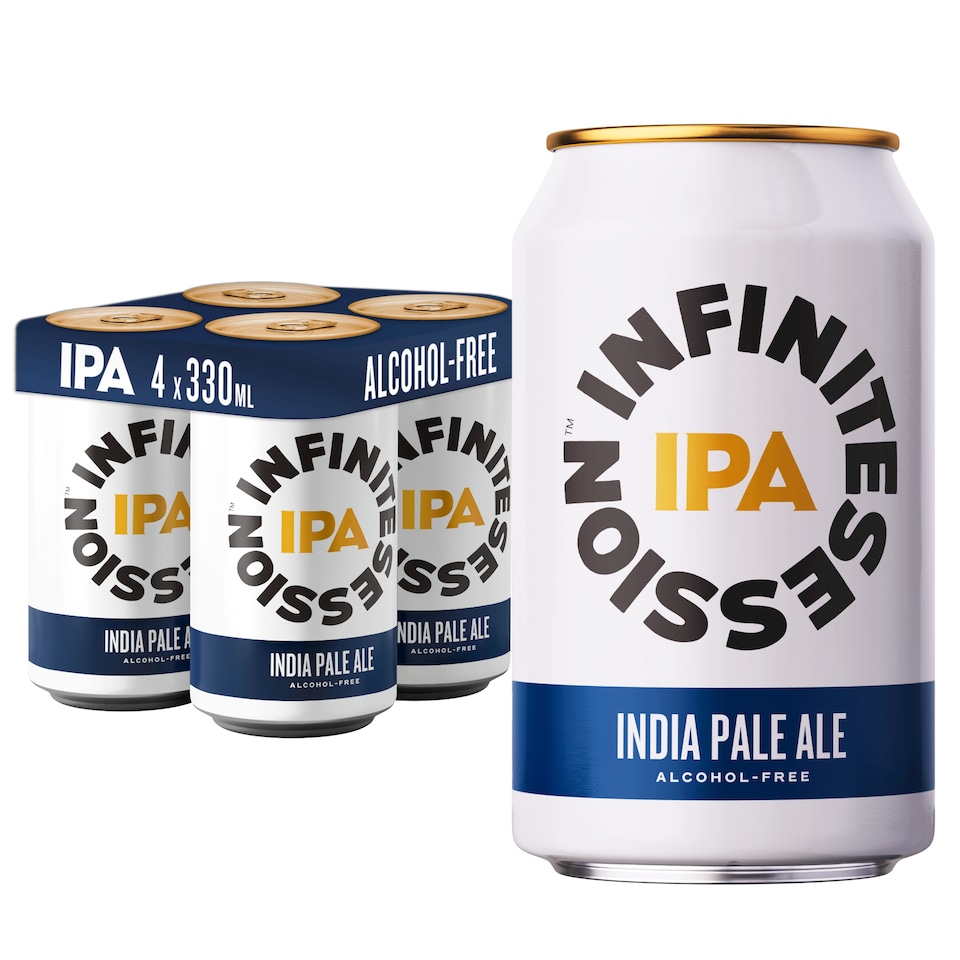 Infinite Session IPA Alcohol Free Beer 4x330ml