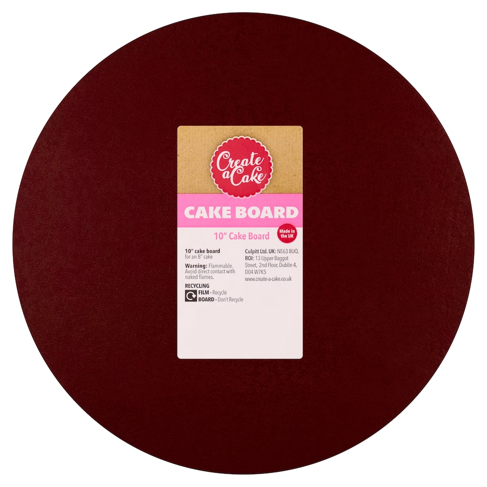 image 1 of Create A Cake Classic Cake Board 10"