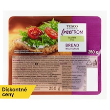 Tesco Free From Bezgluténový chlieb so semenami a ovsenými vločkami 250 g