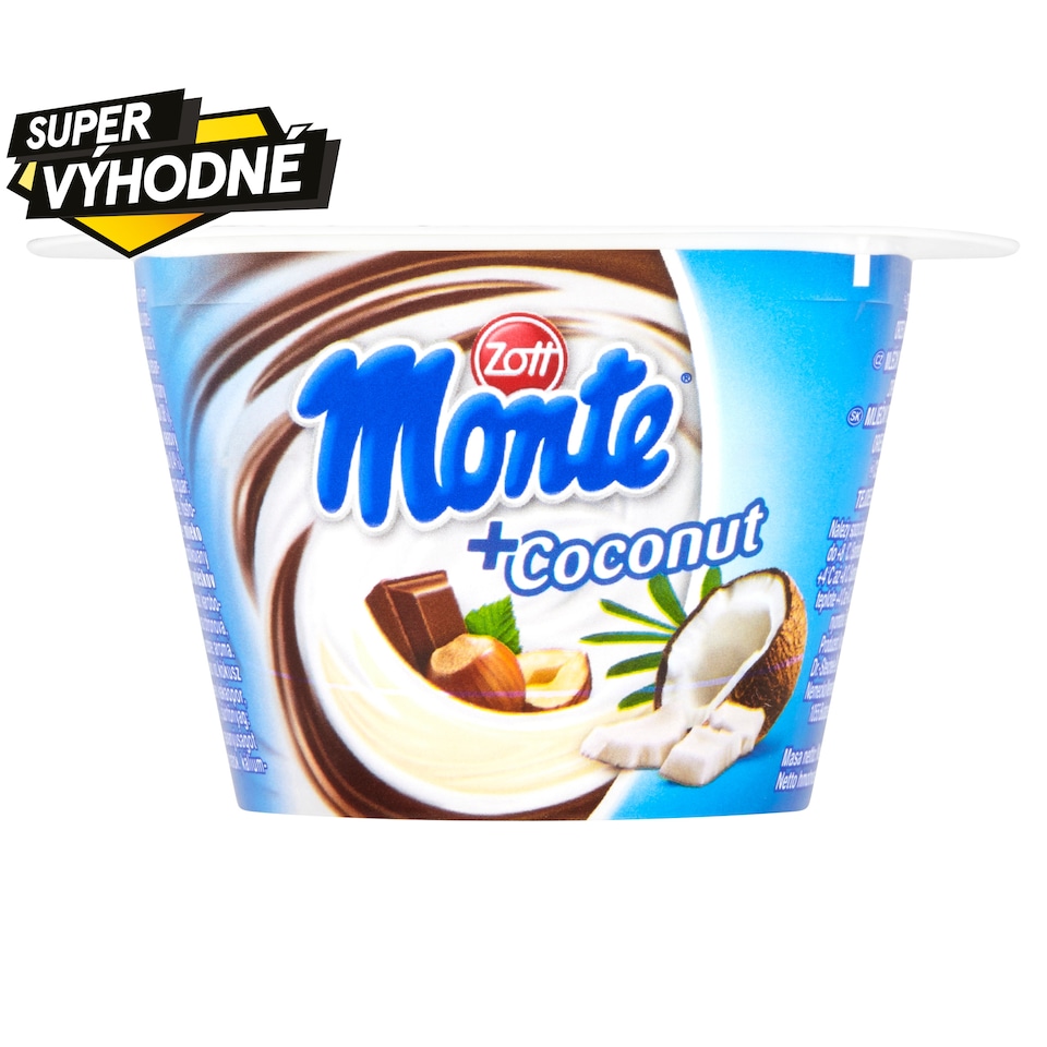 Obrázek 1 pro produkt Zott Monte Plus Coconut 150g