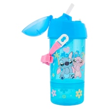 Stitch Brush 2 in 1 Sip & Snack Water Bottle & Canteen