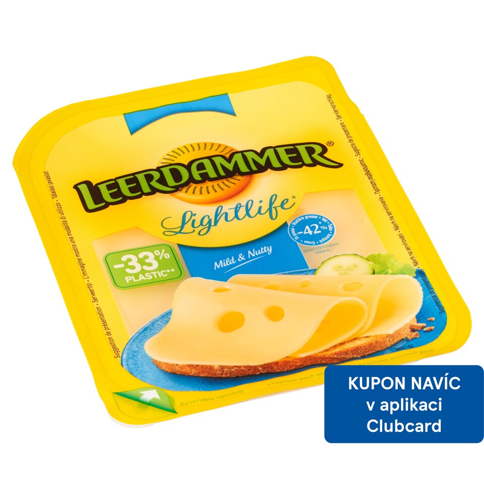 Leerdammer Lightlife 5 plátků 100g