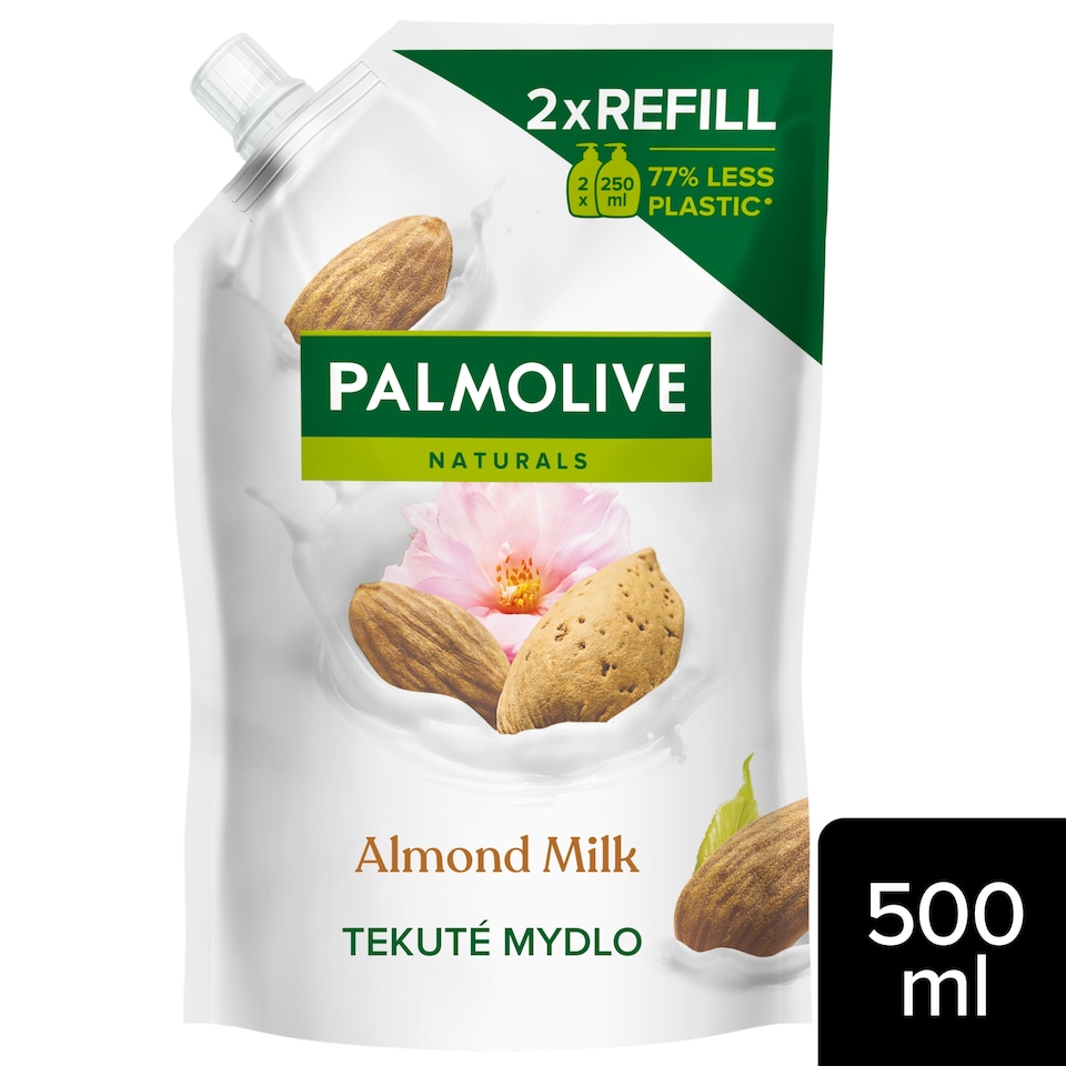 obrázok 1 z Palmolive Naturals Almond Milk tekuté mydlo náhradná náplň 500 ml