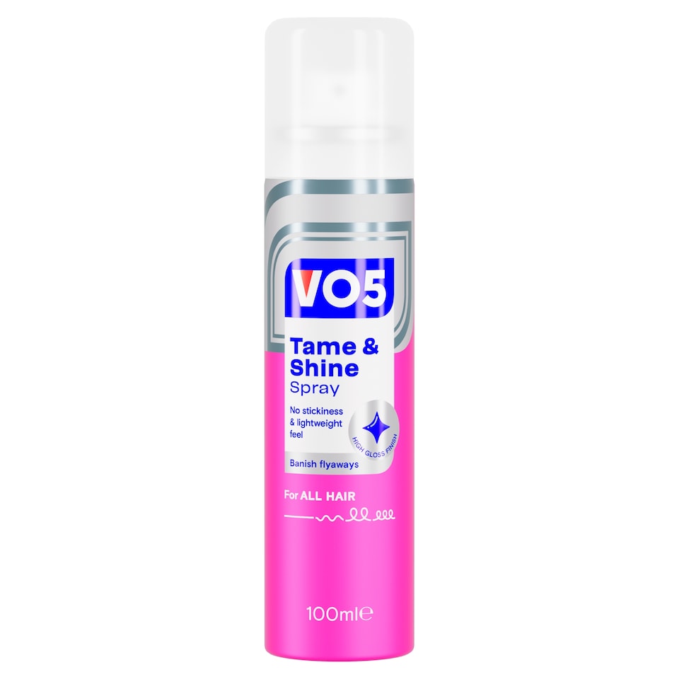 image 1 of Vo5 Smoothly Does It Tame & Shine Spray 100Ml