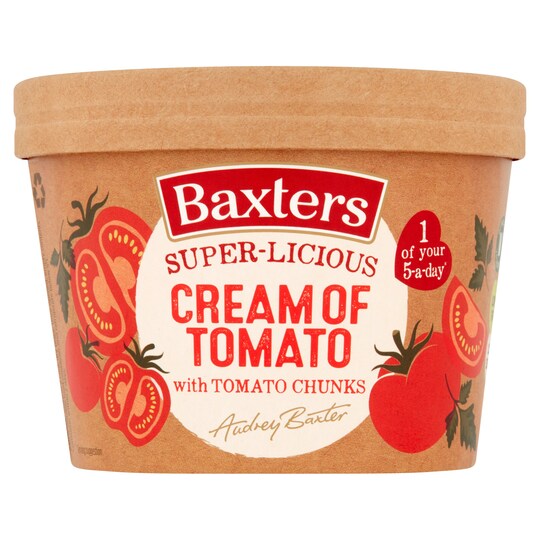 Baxters Soup Cream Of Tomato Soup 350G Tesco Groceries