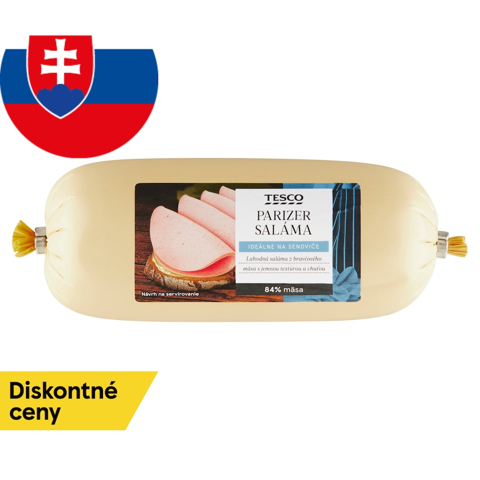 Tesco Parizer Salami 500 g
