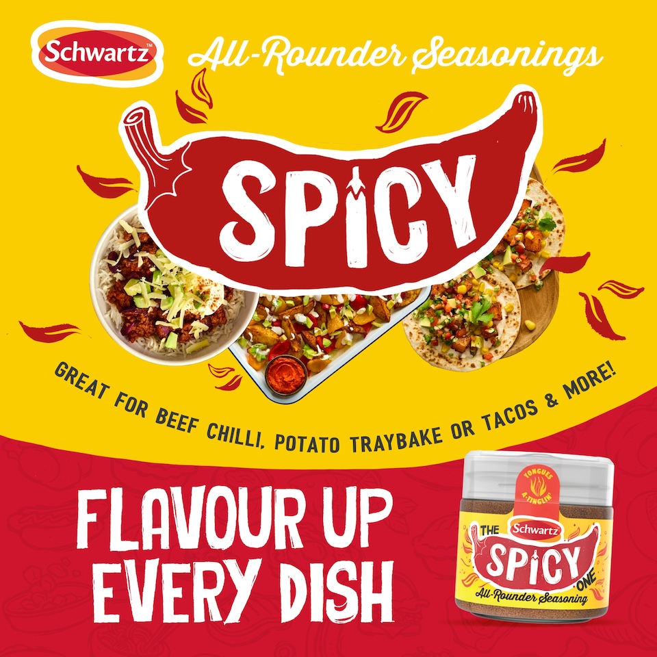 image 1 of Schwartz Spicy All Rounder Seasoning 100g