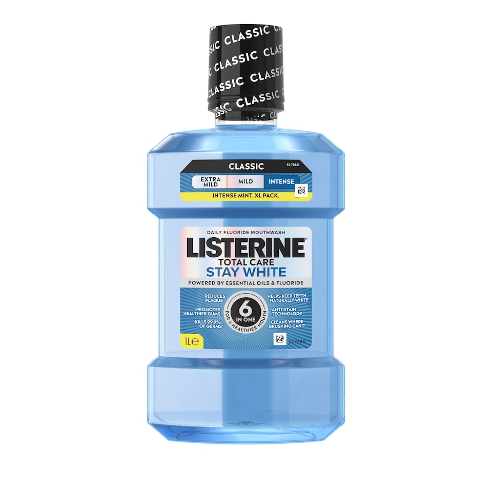 image 1 of Listerine Total Care Stay White Arctic Mint Mouthwash 1L