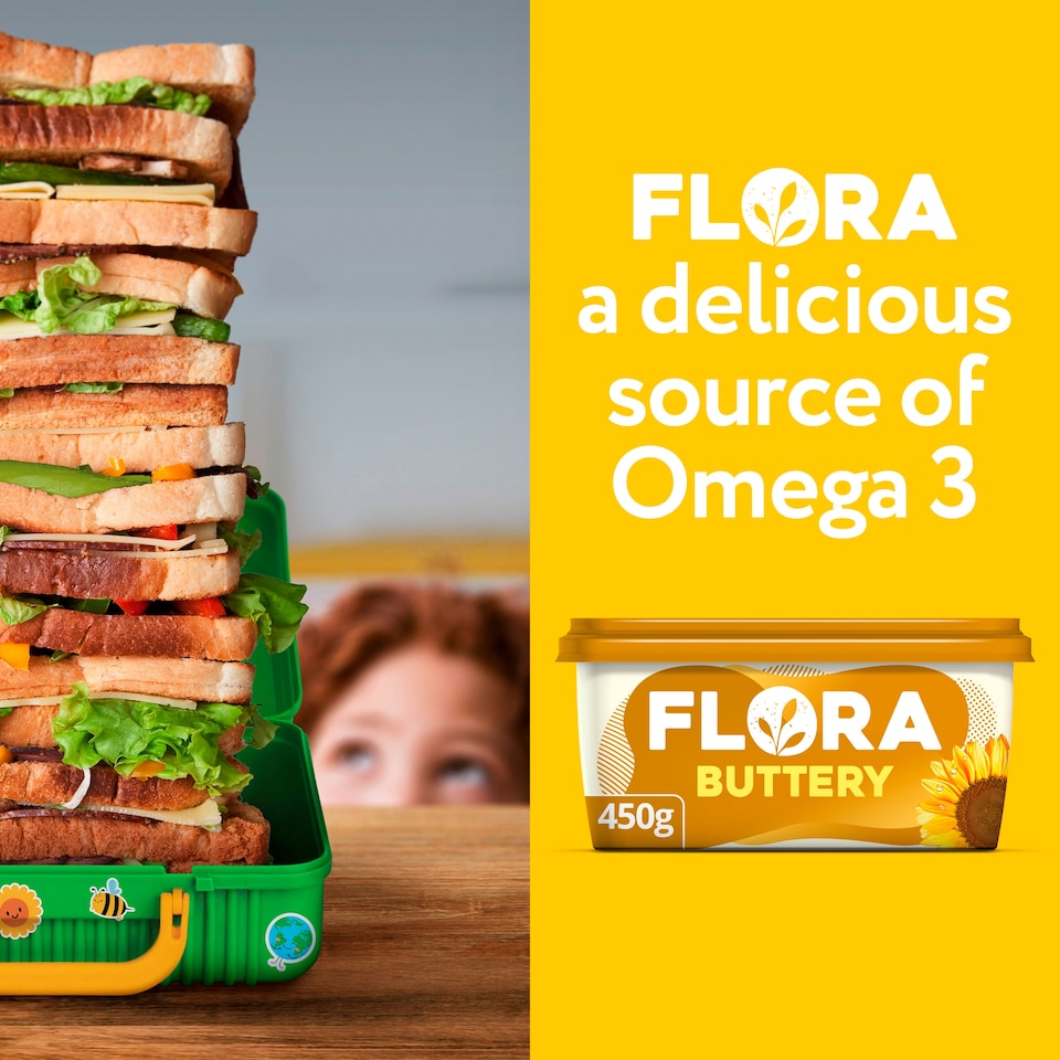image 1 of Flora Buttery Spread with Natural Ingredients 450G