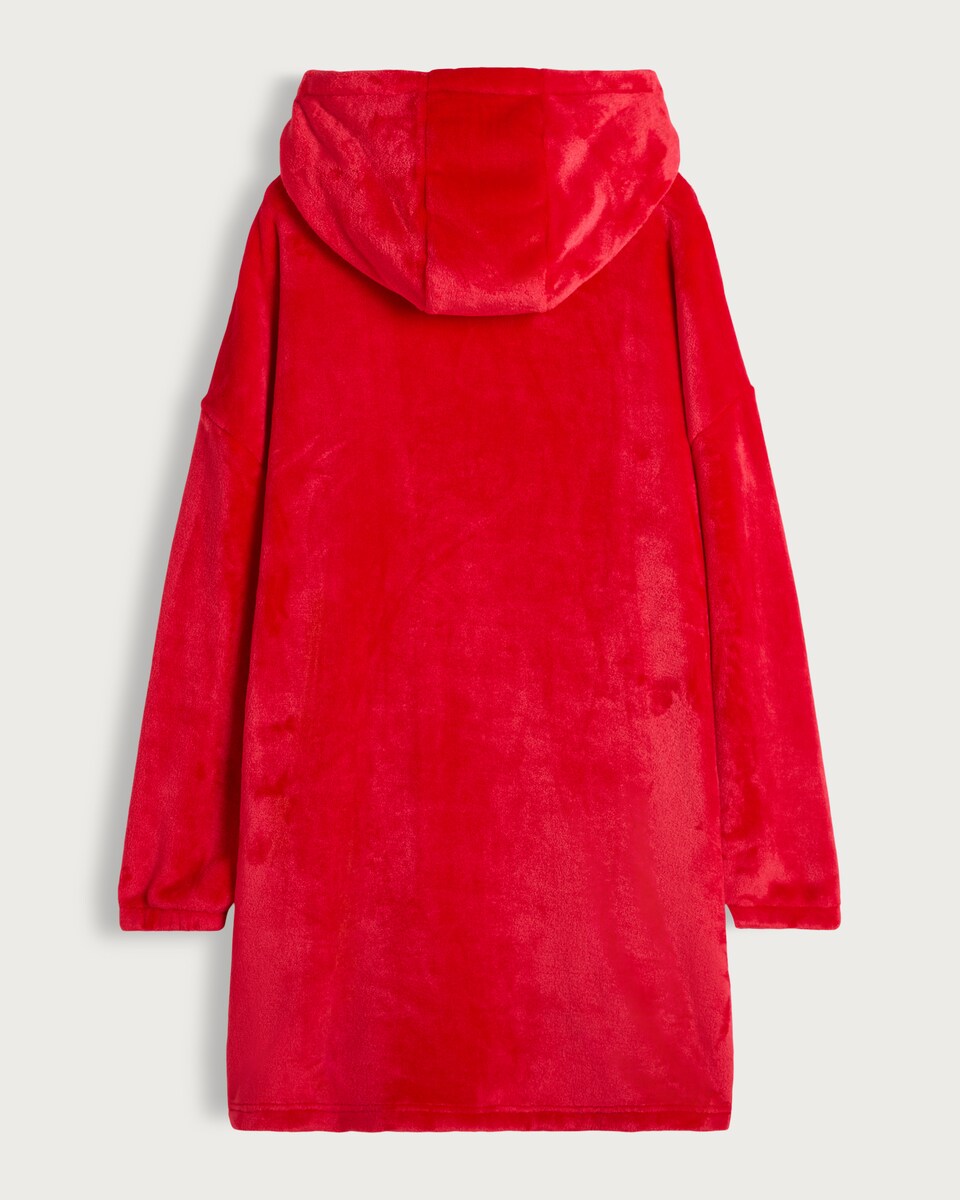 image 1 of Arsenal Fleece Pyjama Hoodie in Multi