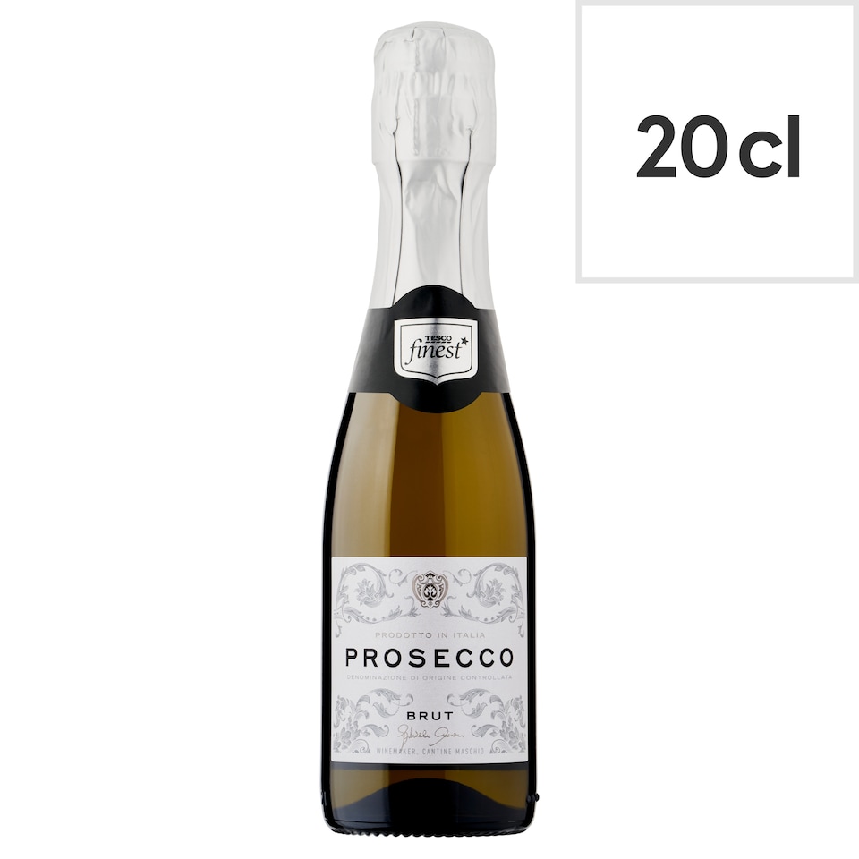 image 1 of Tesco Finest Prosecco Brut 20cl
