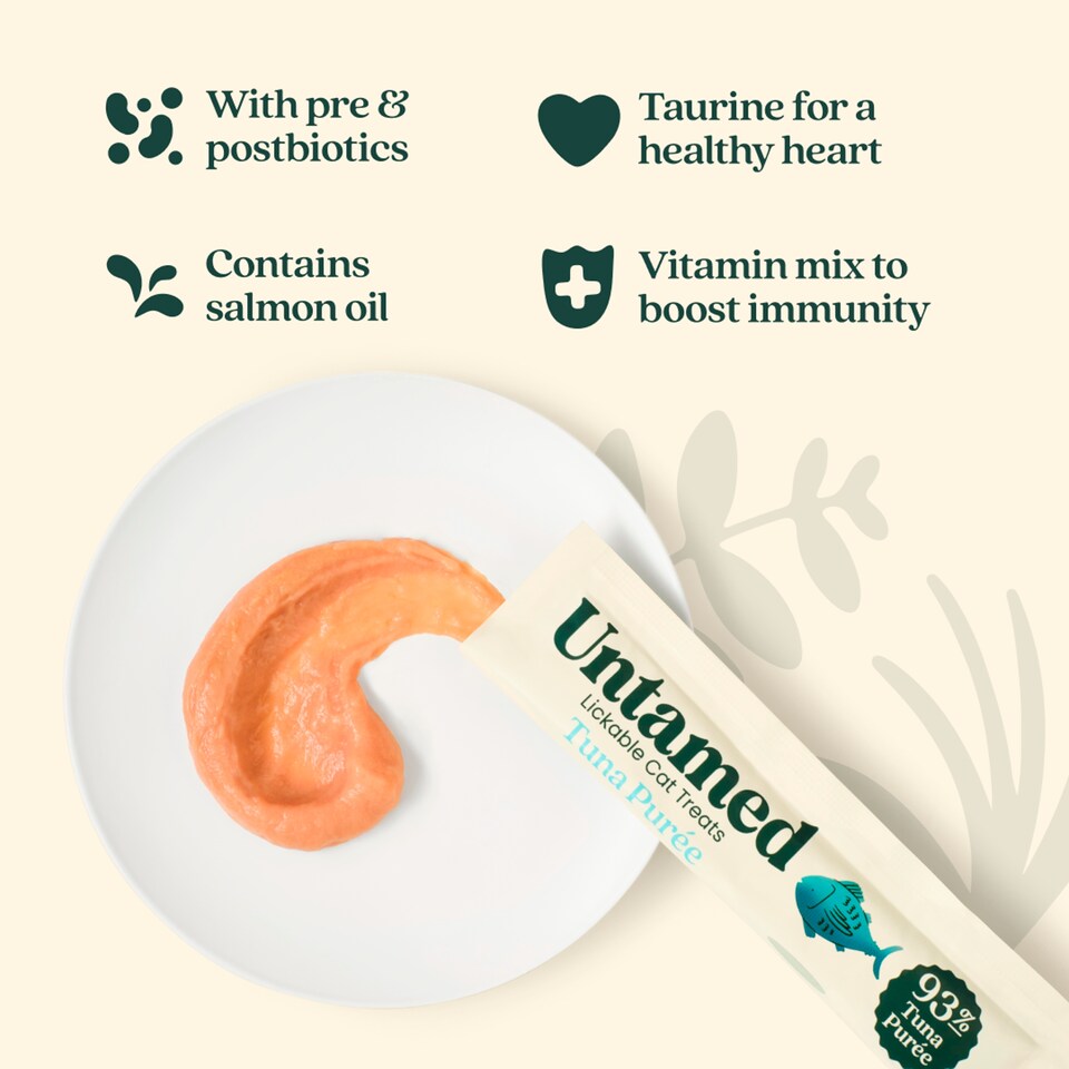 image 1 of Untamed Tuna Puree 7 Sachets 105G