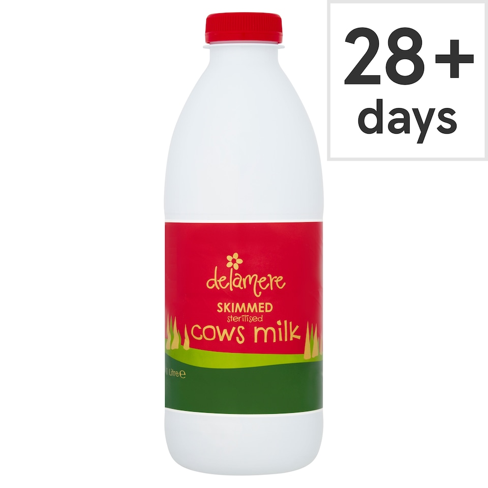 Delamere Skimmed Sterilised Milk 1 Litre