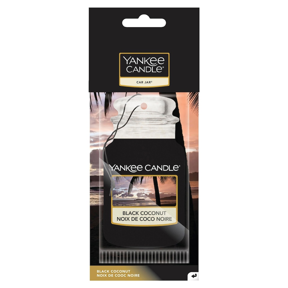 image 1 of Yankee Candle Black Coconut Car Air Freshener
