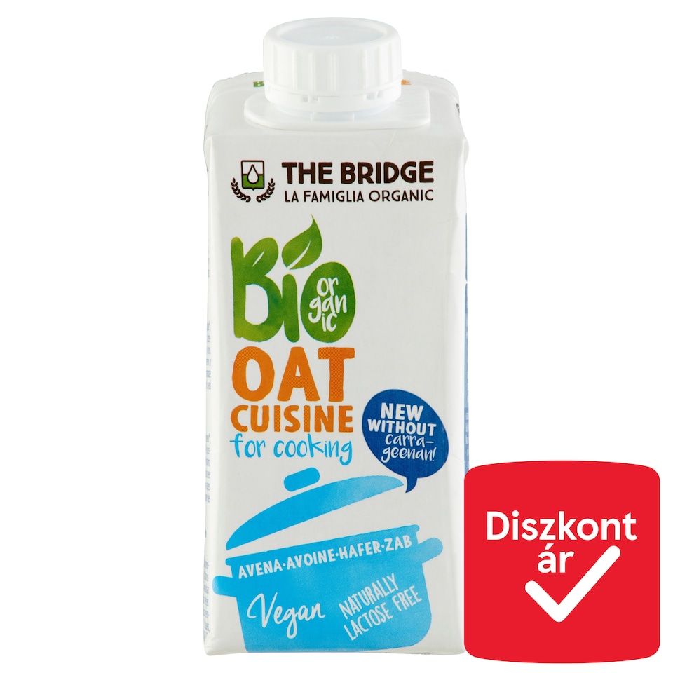 The Bridge Organic UHT Oat Cuisine for Cooking 200 ml