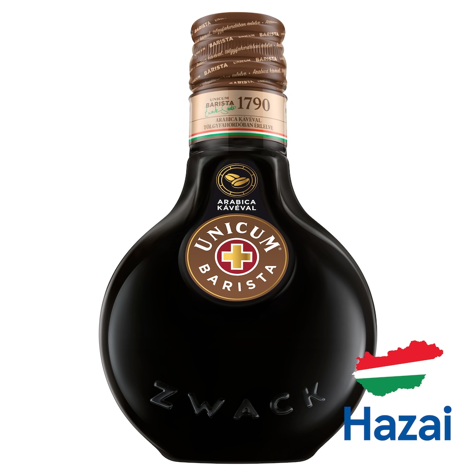 image 1 of Zwack Unicum Barista Herb Liqueur with Arabica Coffee 34,5% 0,2 l