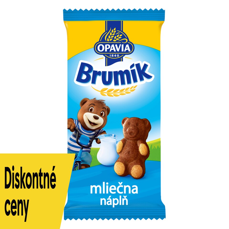 Opavia Brumík Milk Filling Fine Pastry 30 g