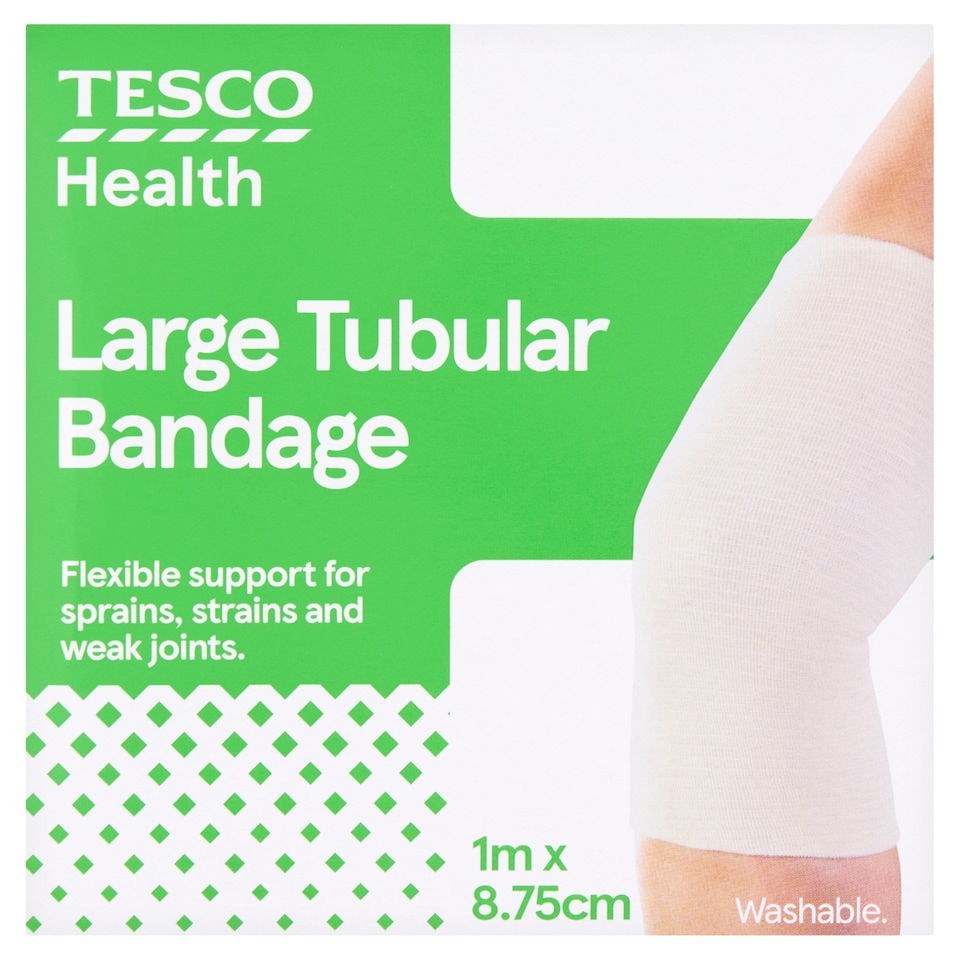 Tesco Health Elasticated Tubular Bandage Large 8.75M X 1M