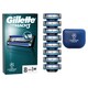 obrázok 2 z Gillette Mach3 Náhradné Holiace Hlavice pre Mužov, Gillette Náhradné Holiace Hlavice s 3 Čepieľkami