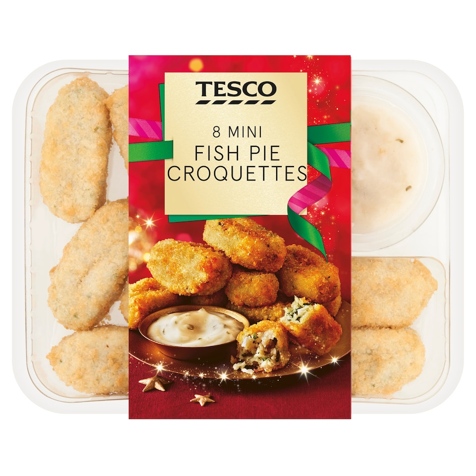 Tesco 8 Mini Fish Pie Croquettes 230g